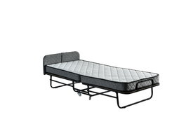 Hanah Home Cama Plegable Otel Katlanır Blanco y Gris